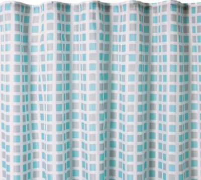 HOME - Mould Resistant Squares Shower Curtain